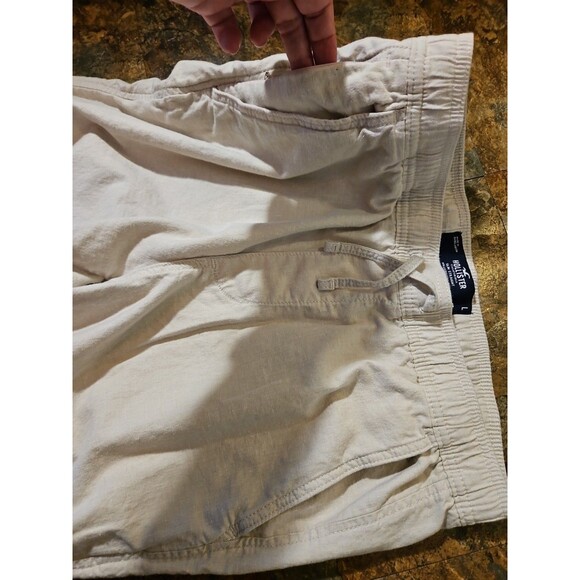 Hollister Pull-on on Linen Blend baggy Pants Size Large Epic Flex (A135) - Picture 5 of 7